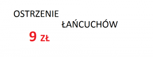 ostrzenie łańcuchów